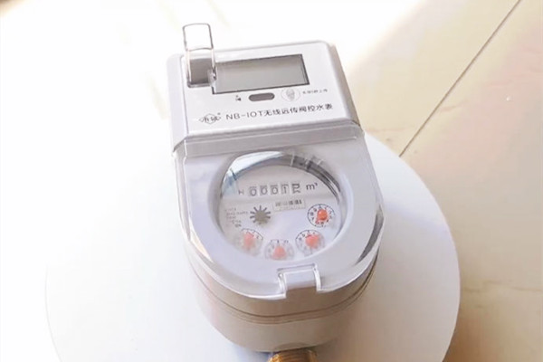 無效遠傳閥控水表實拍圖